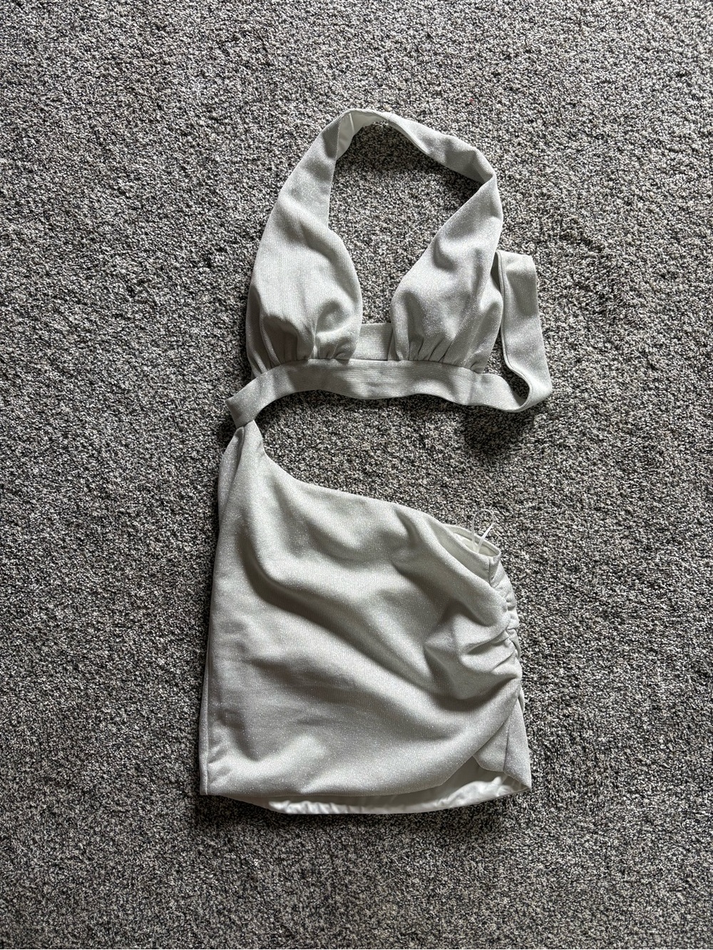 Superdown Cutout Halter Mini Dress - Picture 3 of 3